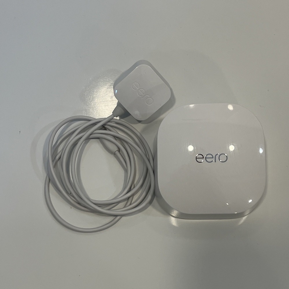 Eero 6 Mesh WiFi System Extender WiFi6 With‎ Power Cable Dual-Band Alexa Q010001